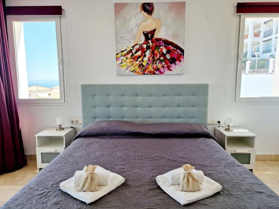 Las Palmeras Seaviews Mijas Esterno foto