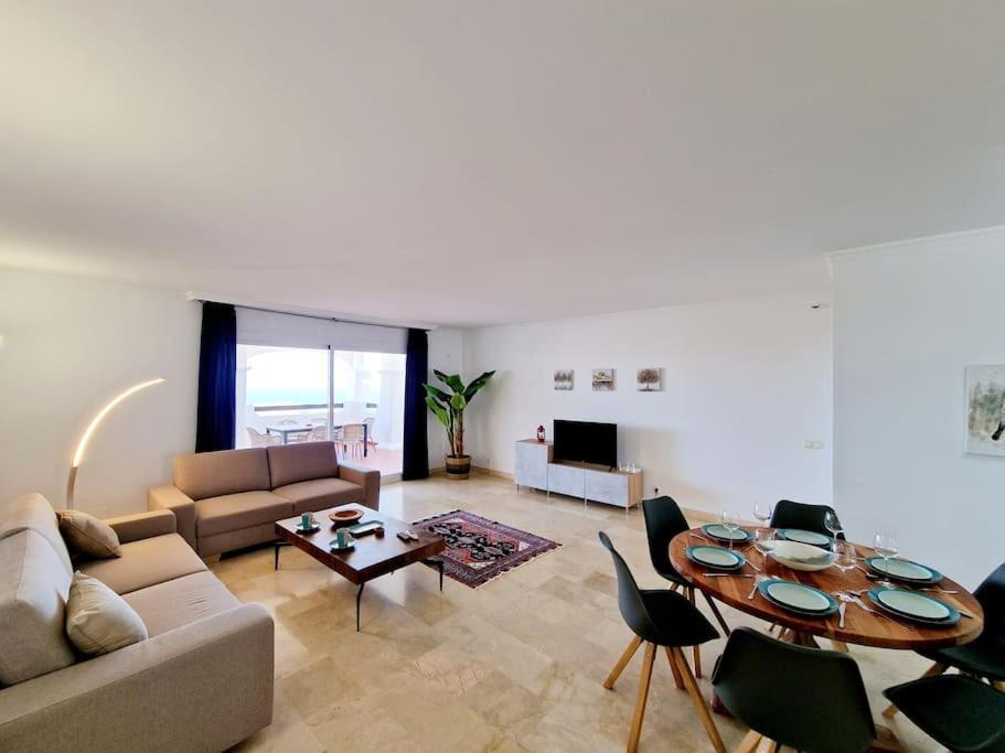 Las Palmeras Seaviews Mijas Esterno foto