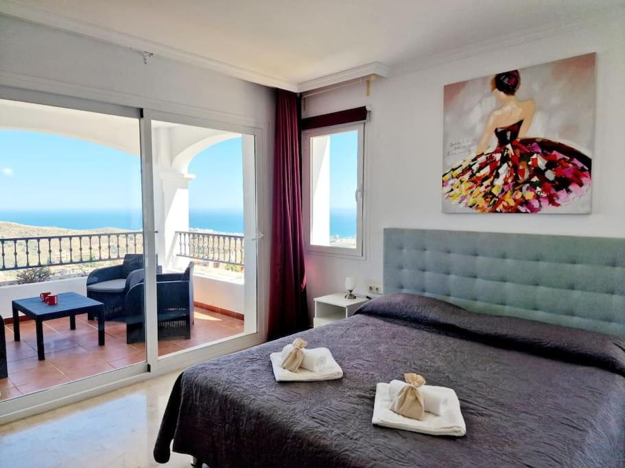 Las Palmeras Seaviews Mijas Esterno foto