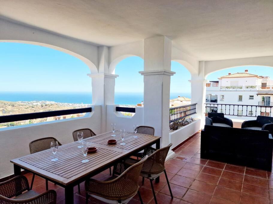 Las Palmeras Seaviews Mijas Esterno foto