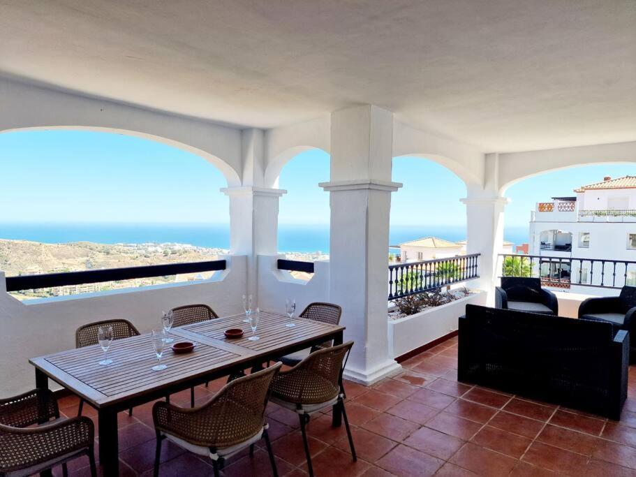 Las Palmeras Seaviews Mijas Esterno foto